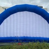 Ангар с постоянным поддувом 10м.*8м.*4м., с надувными воротами - Производственное предприятие АЭРО - Пневмокаркасные шатры и палатки,  надувные рекламные конструкции, надувные сцены, арки  и пневмокостюмы