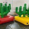 Командный аттракцион КОЛЬЦЕБРОС "КАКТУС" - Производственное предприятие АЭРО - Пневмокаркасные шатры и палатки,  надувные рекламные конструкции, надувные сцены, арки  и пневмокостюмы