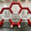 Надувная фигура Ромб для гонок дронов - Производственное предприятие АЭРО - Пневмокаркасные шатры и палатки,  надувные рекламные конструкции, надувные сцены, арки  и пневмокостюмы