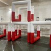 Куб, полоса препятствий для дронов - Производственное предприятие АЭРО - Пневмокаркасные шатры и палатки,  надувные рекламные конструкции, надувные сцены, арки  и пневмокостюмы
