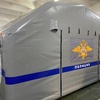 Пневмокаркасная палатка для спецслужб, МЧС 43м2 (9м*4,8м*2,9м) - Производственное предприятие АЭРО - Пневмокаркасные шатры и палатки,  надувные рекламные конструкции, надувные сцены, арки  и пневмокостюмы