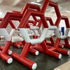 Надувная фигура Ромб для гонок дронов - Производственное предприятие АЭРО - Пневмокаркасные шатры и палатки,  надувные рекламные конструкции, надувные сцены, арки  и пневмокостюмы