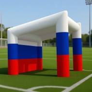 Надувная сцена-навес ПРЯМОУГОЛЬНАЯ - Производственное предприятие АЭРО - Пневмокаркасные шатры и палатки,  надувные рекламные конструкции, надувные сцены, арки  и пневмокостюмы