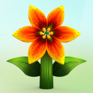 Надувной цветок Лилия оранжевая - Производственное предприятие АЭРО - Пневмокаркасные шатры и палатки,  надувные рекламные конструкции, надувные сцены, арки  и пневмокостюмы