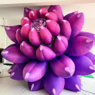 Надувной цветок для оформления праздничных площадок  - Производственное предприятие АЭРО - Пневмокаркасные шатры и палатки,  надувные рекламные конструкции, надувные сцены, арки  и пневмокостюмы