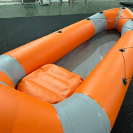 Надувной пакрафт "оранжево-серый" - Производственное предприятие АЭРО - Пневмокаркасные шатры и палатки,  надувные рекламные конструкции, надувные сцены, арки  и пневмокостюмы