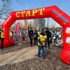 НАДУВНЫЕ АРКИ - Производственное предприятие АЭРО - Пневмокаркасные шатры и палатки,  надувные рекламные конструкции, надувные сцены, арки  и пневмокостюмы