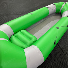 Пакрафт надувной "Крепыш" салатово-серый - Производственное предприятие АЭРО - Пневмокаркасные шатры и палатки,  надувные рекламные конструкции, надувные сцены, арки  и пневмокостюмы