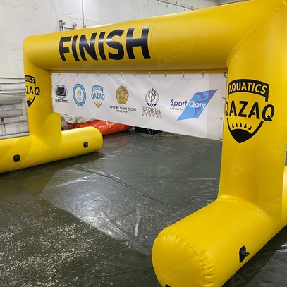 Надувная арка для соревнований на воде 4м.*2м.*2м. - Производственное предприятие АЭРО - Пневмокаркасные шатры и палатки,  надувные рекламные конструкции, надувные сцены, арки  и пневмокостюмы