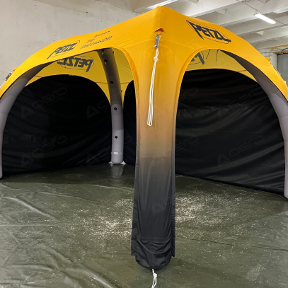 Прямоугольный шатёр для выставок 4,5м.*3м. - Производственное предприятие АЭРО - Пневмокаркасные шатры и палатки,  надувные рекламные конструкции, надувные сцены, арки  и пневмокостюмы